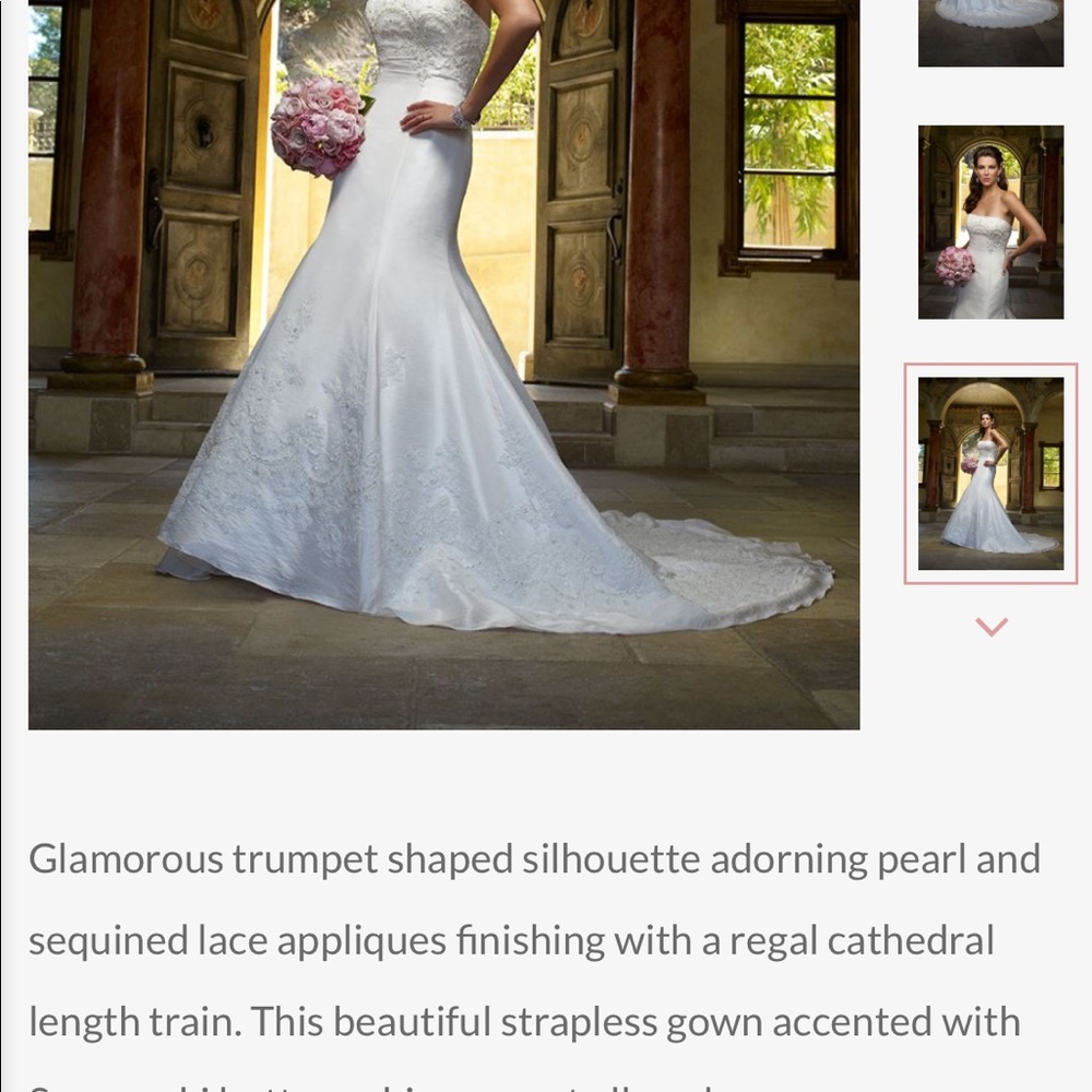 Casablanca wedding dress